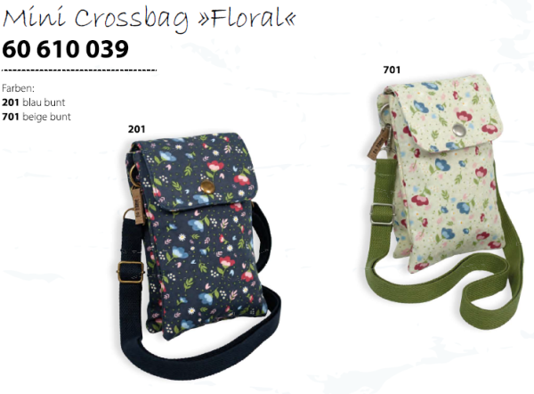 Mini Crossbag Floral